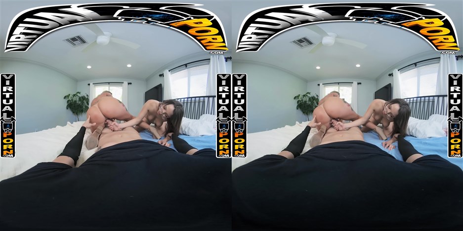 VirtualPorn 21 07 22 Honey Hayes Lolly Dames Step Mom Sex Tutorial VR180 - pornevening.com